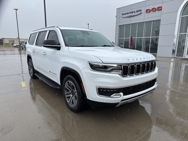 Used 2023 Jeep Wagoneer L Series II with VIN 1C4SJSBP0PS542497 for sale in Watford City, ND