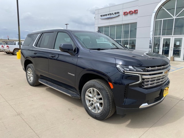 Used 2021 Chevrolet Tahoe LT with VIN 1GNSKNKD4MR362602 for sale in Watford City, ND