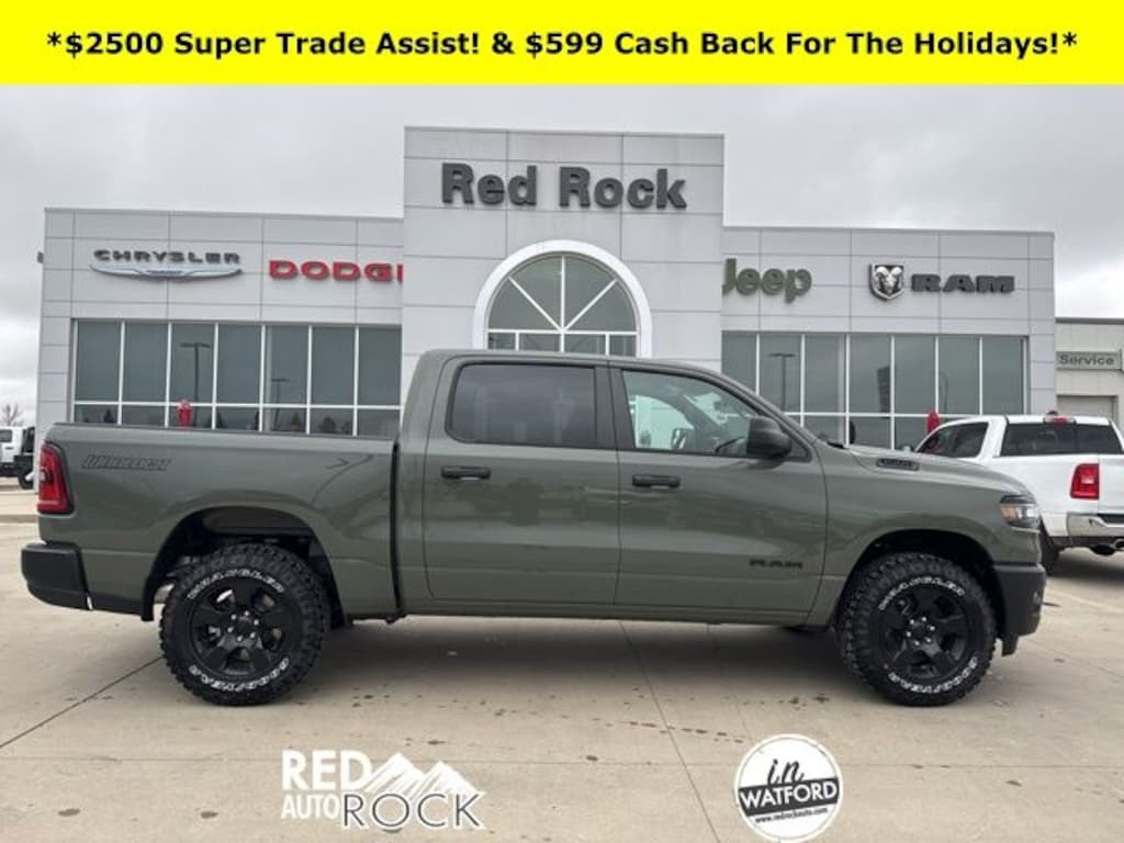 New 2026 Ram 1500 WARLOCK CREW CAB 4X4 5'7 BOX Pickup