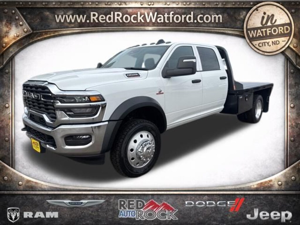 New 2026 Ram 4500 Chassis Cab TRADESMAN CREW 4X4 60' CA Pickup