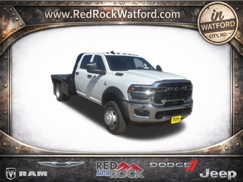 New 2026 Ram 5500 Chassis Cab TRADESMAN CREW 4X4 60' CA Pickup