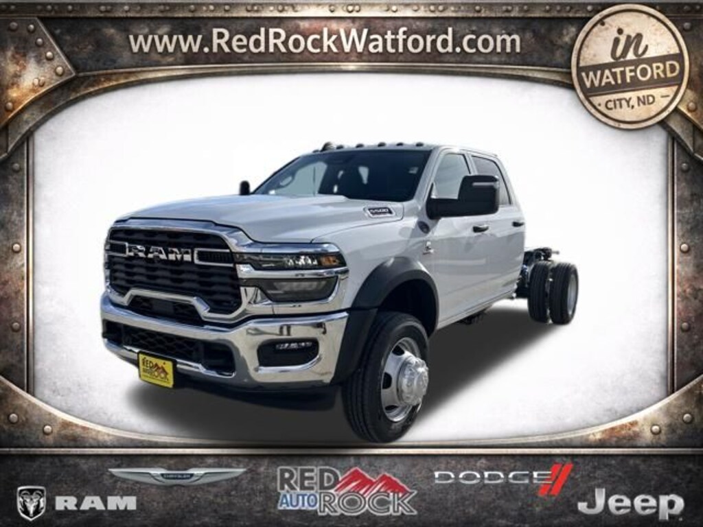 New 2026 Ram 5500 TRADESMAN CHASSIS CREW CAB 4X4 60' CA Pickup