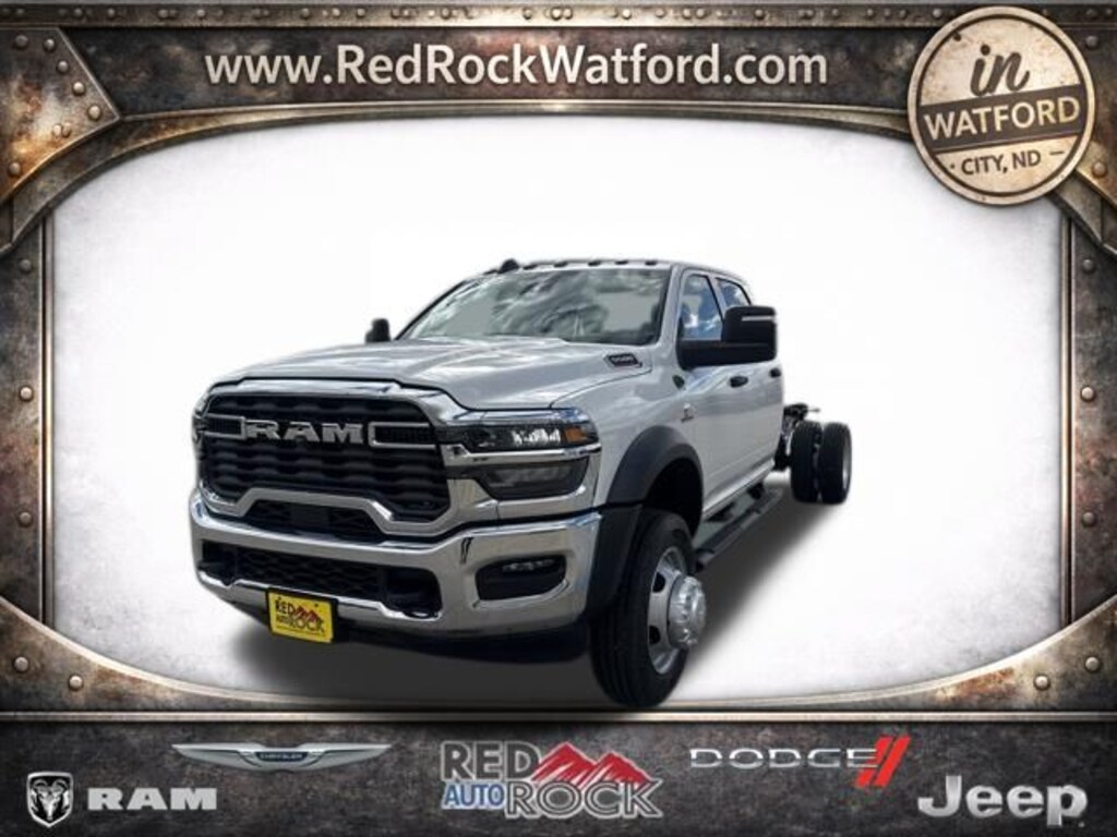 New 2026 Ram 5500 Chassis Cab TRADESMAN CREW 4X4 84' CA Pickup