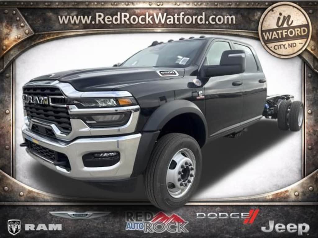 New 2026 Ram 5500 TRADESMAN CHASSIS CREW CAB 4X4 84' CA Pickup