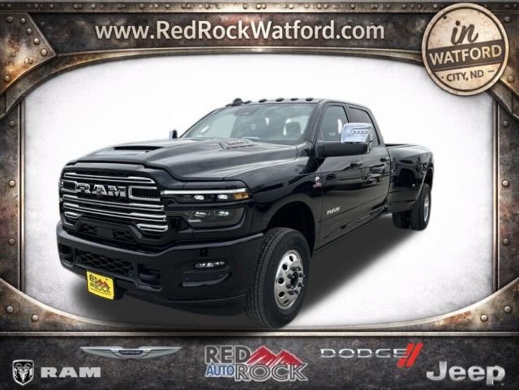New 2026 Ram 3500 LARAMIE CREW CAB 4X4 8' BOX Pickup