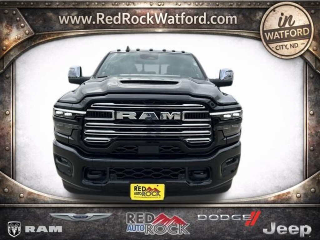 New 2026 Ram 3500 LARAMIE CREW CAB 4X4 8' BOX Pickup