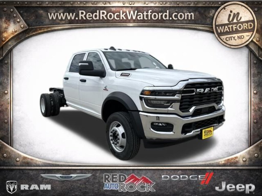 New 2026 Ram 4500 Chassis Cab TRADESMAN CREW 4X4 60' CA Pickup