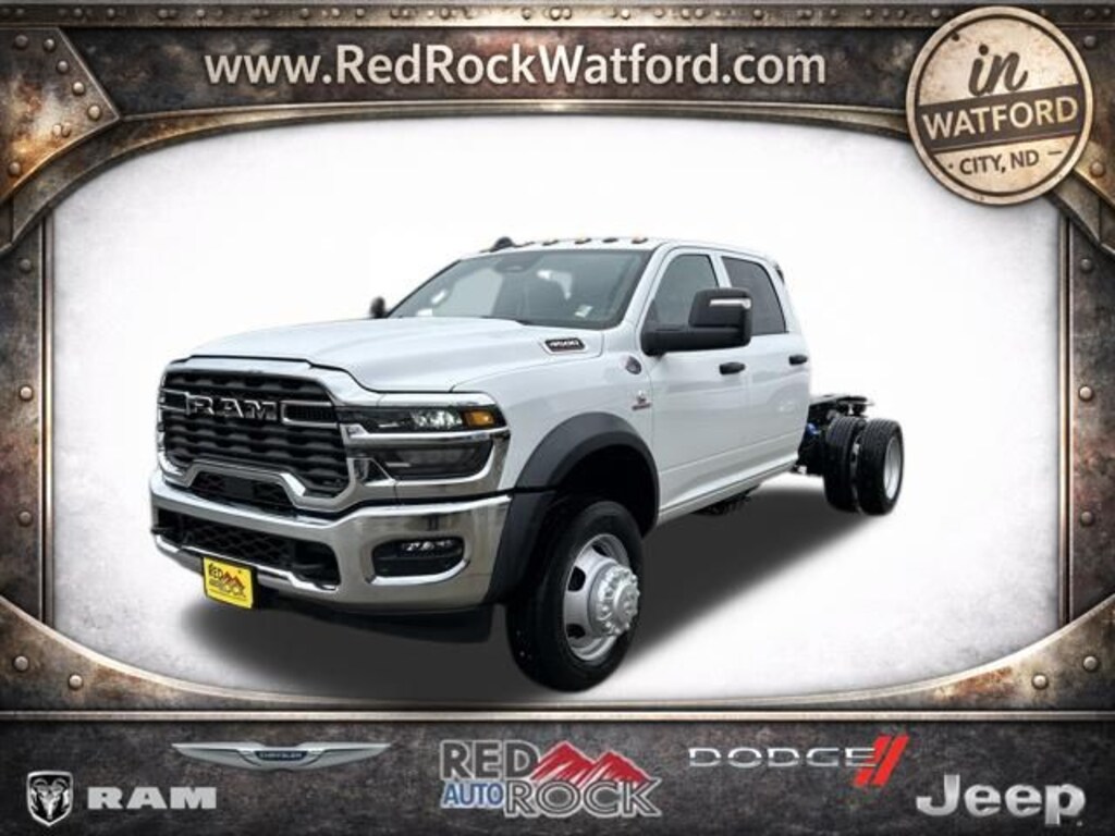 New 2026 Ram 4500 Chassis Cab TRADESMAN CREW 4X4 60' CA Pickup