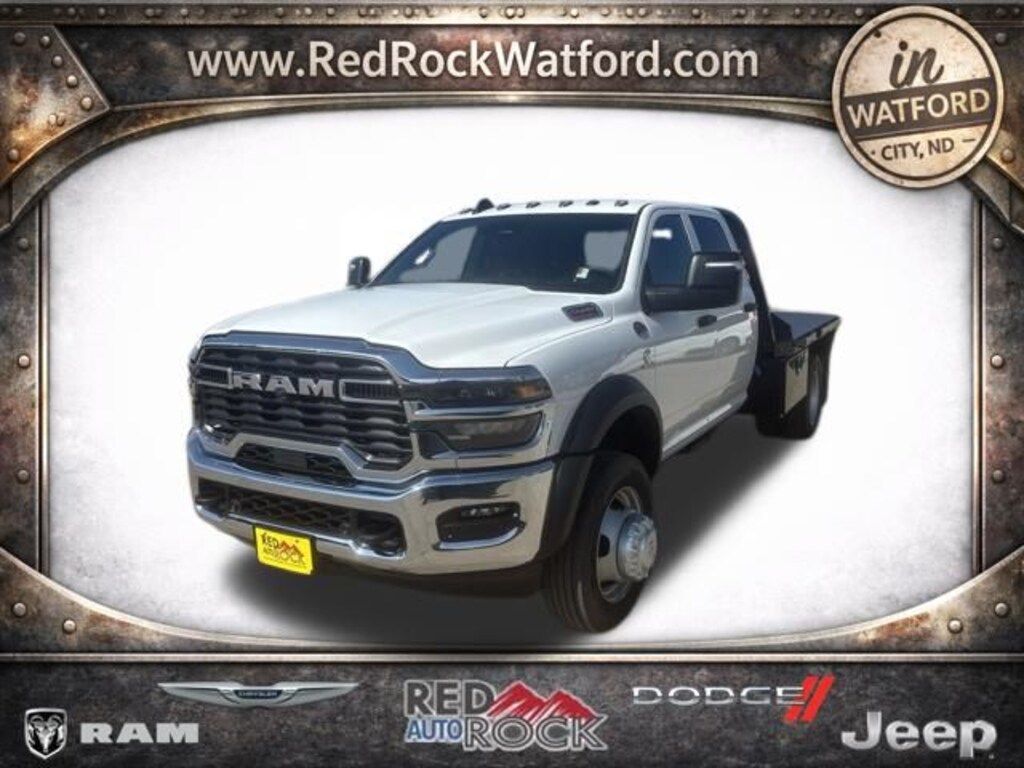 New 2026 Ram 5500 Chassis Cab TRADESMAN CREW 4X4 60' CA Pickup