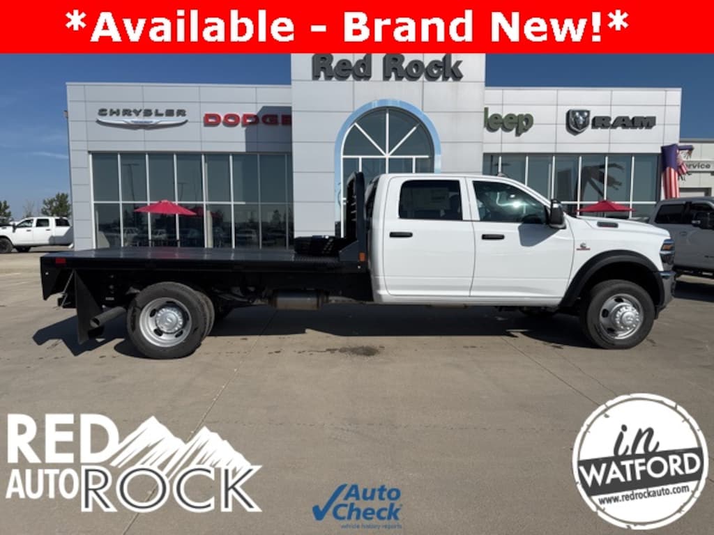 New 2025 Ram 5500 Chassis Cab 5500 TRADESMAN CHASSIS CREW CAB 4X4 84' CA Pickup