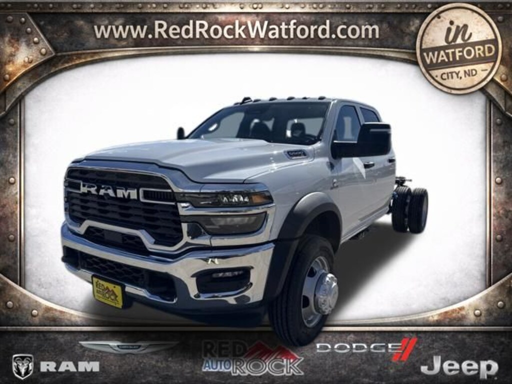 New 2026 Ram 5500 TRADESMAN CHASSIS CREW CAB 4X4 60' CA Pickup