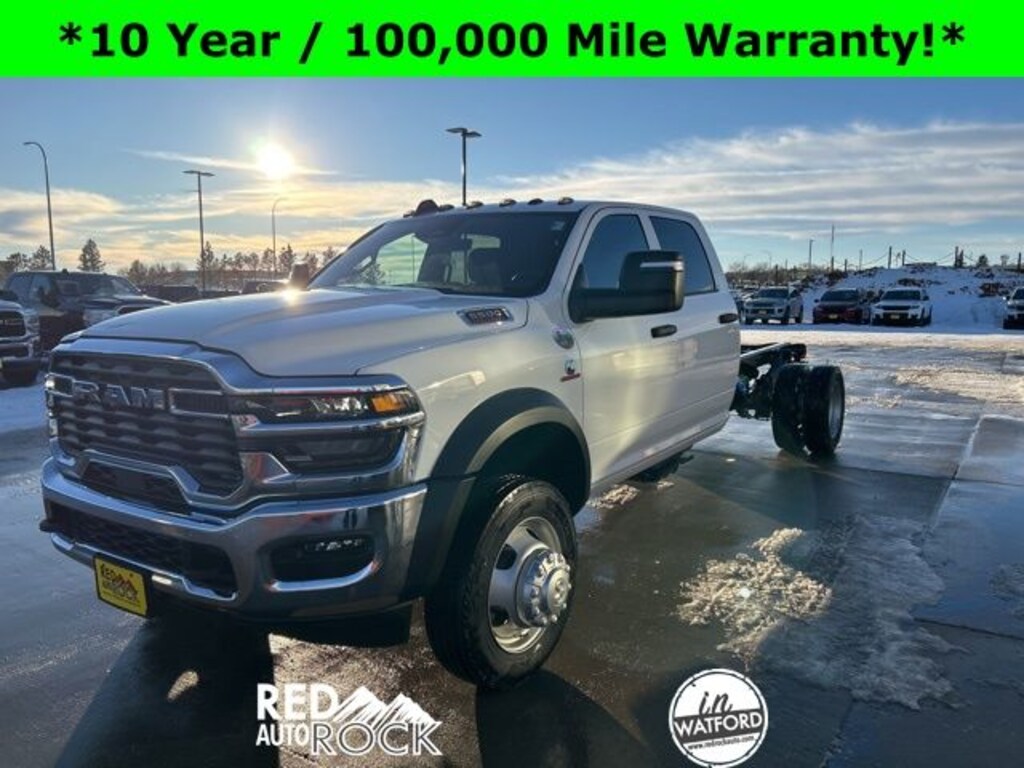 New 2026 Ram 5500 Chassis Cab TRADESMAN CREW 4X4 84' CA Pickup