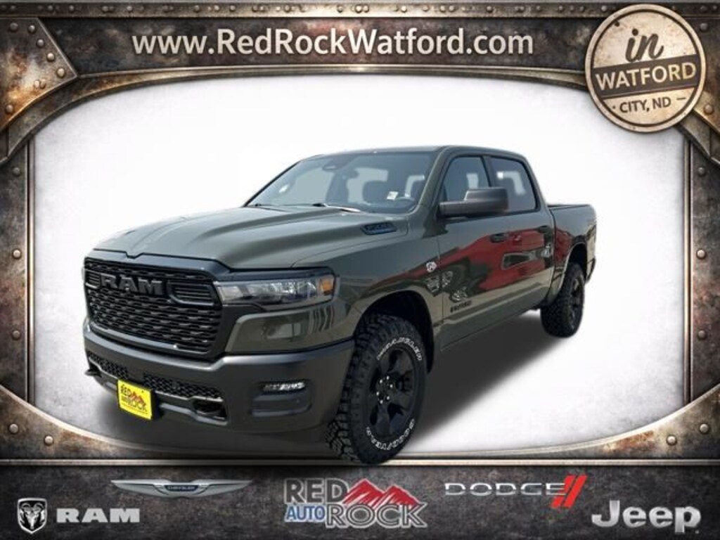 New 2026 Ram 1500 WARLOCK CREW CAB 4X4 5'7 BOX Pickup