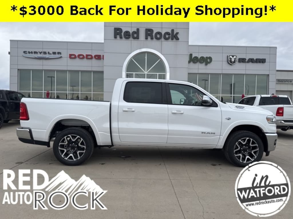 New 2026 Ram 1500 LARAMIE CREW CAB 4X4 5'7 BOX Pickup