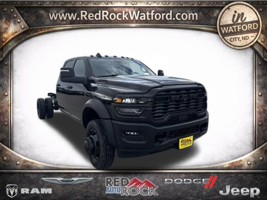 New 2026 Ram 4500 Chassis Cab TRADESMAN CREW 4X4 84' CA Pickup