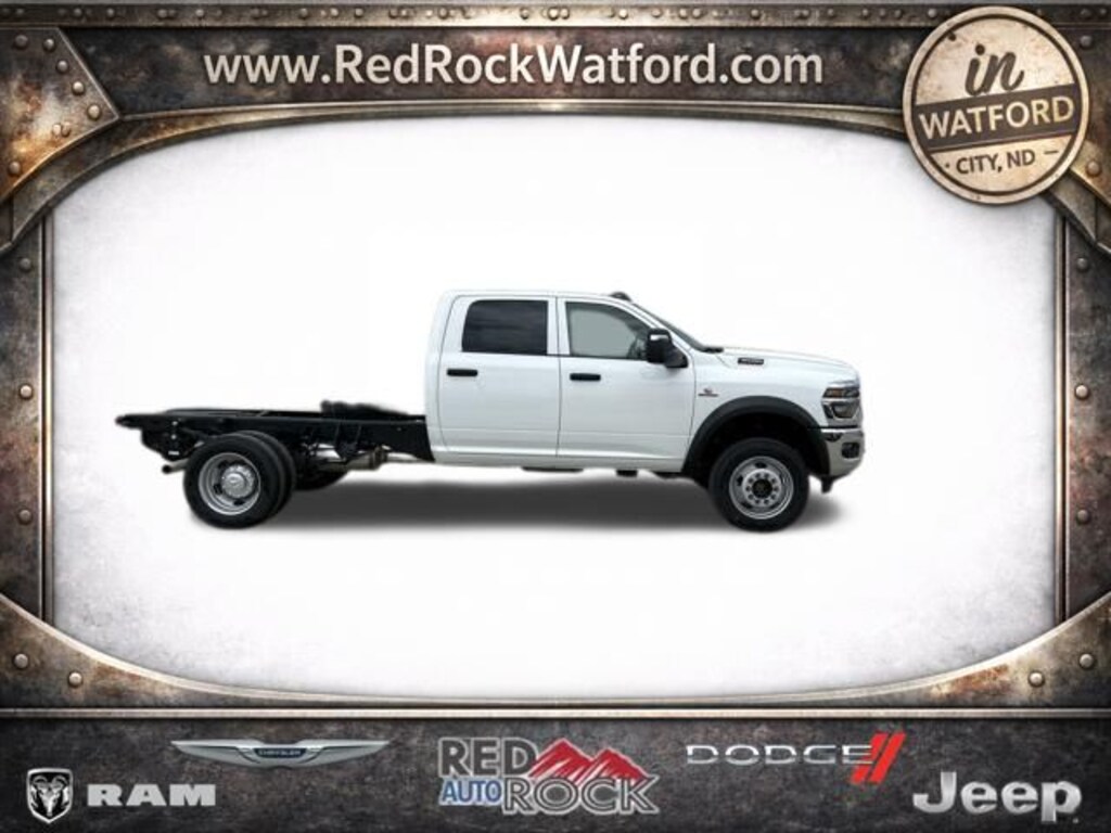 New 2026 Ram 4500 Chassis Cab TRADESMAN CREW 4X4 60' CA Pickup