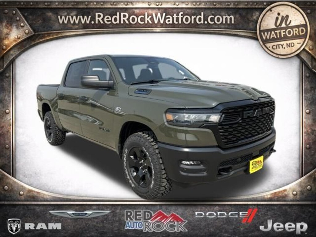 New 2026 Ram 1500 WARLOCK CREW CAB 4X4 5'7 BOX Pickup