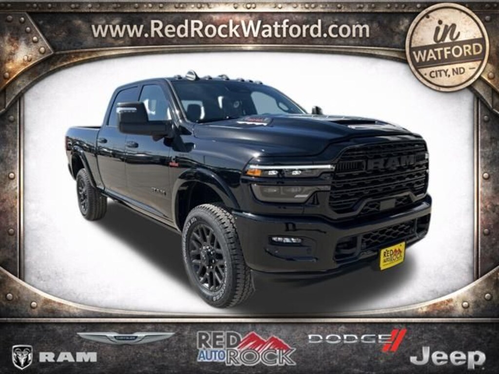 New 2026 Ram 3500 LIMITED CREW CAB 4X4 6'4 BOX Pickup