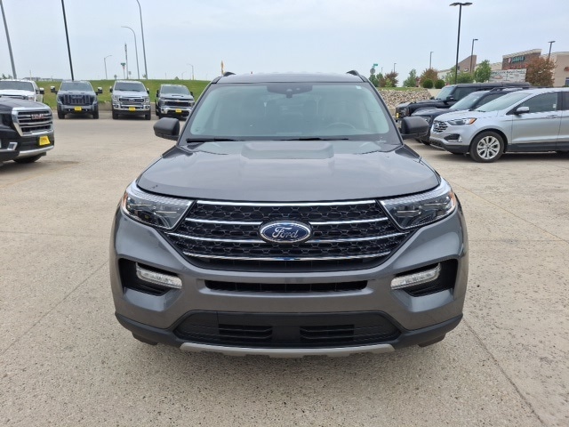 Used 2022 Ford Explorer XLT with VIN 1FMSK8DH7NGA71417 for sale in Williston, ND