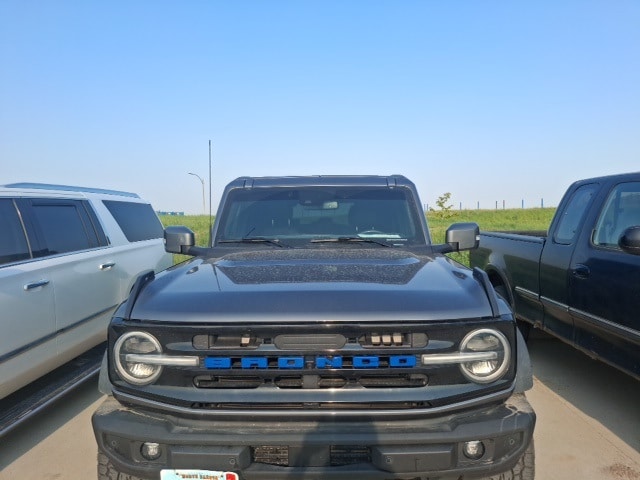 Used 2022 Ford Bronco 4-Door Outer Banks with VIN 1FMEE5DP8NLB57076 for sale in Williston, ND