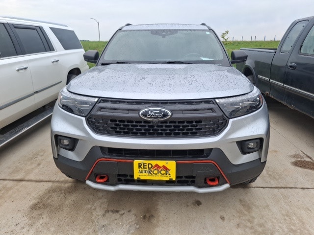 Used 2022 Ford Explorer TIMBERLINE with VIN 1FMSK8JH1NGA61387 for sale in Williston, ND