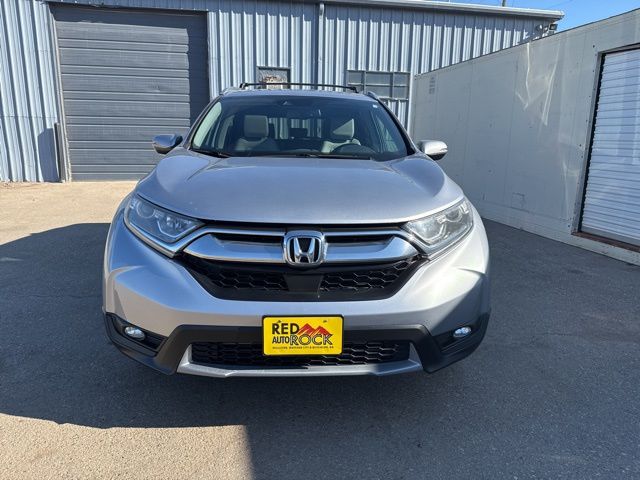 Used 2017 Honda CR-V EX-L with VIN 5J6RW2H8XHL002290 for sale in Williston, ND