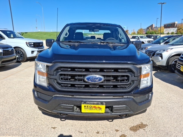 Used 2022 Ford F-150 XL with VIN 1FTEX1EP5NKF08165 for sale in Williston, ND