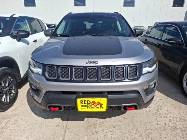 Used 2020 Jeep Compass Trailhawk with VIN 3C4NJDDB8LT137782 for sale in Williston, ND