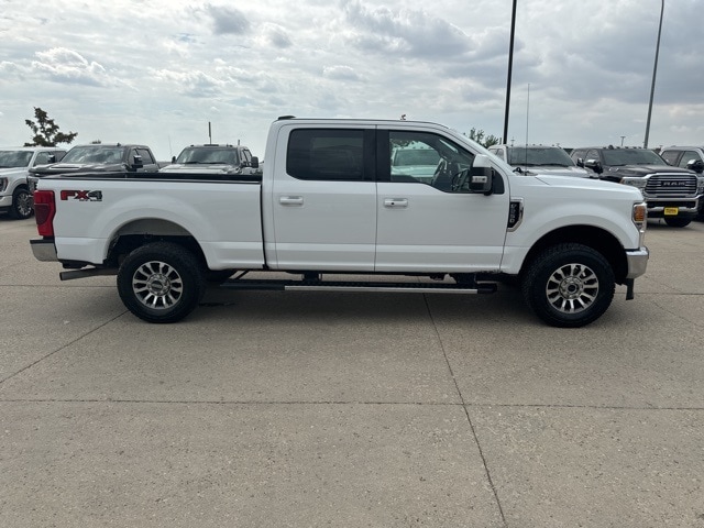 Used 2021 Ford F-250 Super Duty Lariat with VIN 1FT7W2BN7MED64457 for sale in Williston, ND