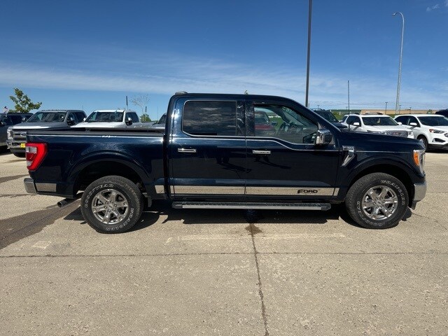 Used 2021 Ford F-150 Lariat with VIN 1FTFW1E55MKF05108 for sale in Williston, ND