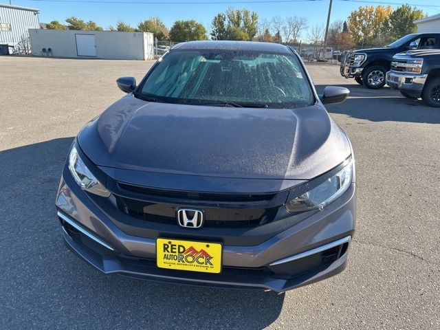 Used 2020 Honda Civic LX with VIN 2HGFC2F61LH574438 for sale in Williston, ND
