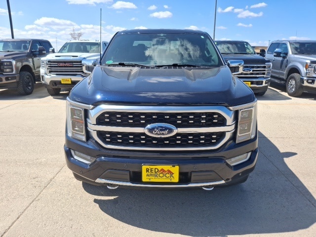 Used 2023 Ford F-150 Platinum with VIN 1FTFW1E86PFA04512 for sale in Williston, ND