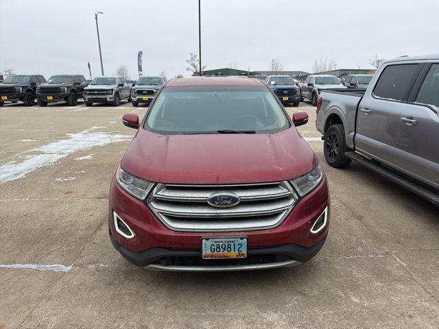 Used 2015 Ford Edge SEL with VIN 2FMTK4J81FBC34492 for sale in Williston, ND