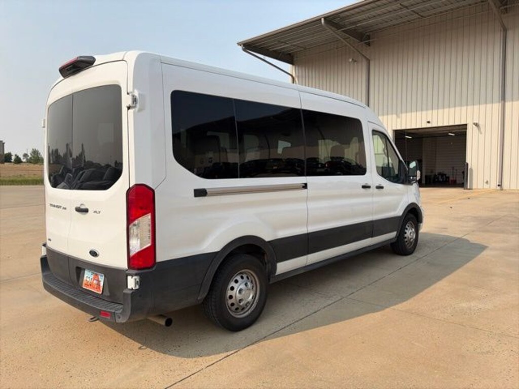 Certified 2025 Ford Transit-350 Passenger XLT Wagon Medium Roof Van