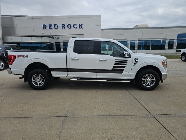 Used 2022 Ford F-150 XLT with VIN 1FTFW1E87NFA74307 for sale in Dickinson, ND