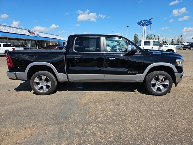 Used 2020 RAM Ram 1500 Pickup Laramie with VIN 1C6SRFJT8LN291100 for sale in Dickinson, ND