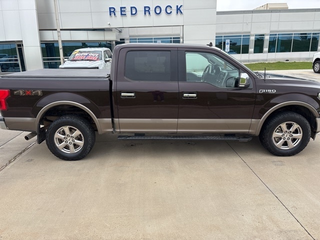 Used 2018 Ford F-150 Lariat with VIN 1FTEW1E5XJKE76566 for sale in Dickinson, ND