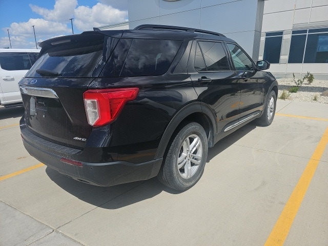 Used 2022 Ford Explorer XLT with VIN 1FMSK8DH6NGB23880 for sale in Dickinson, ND