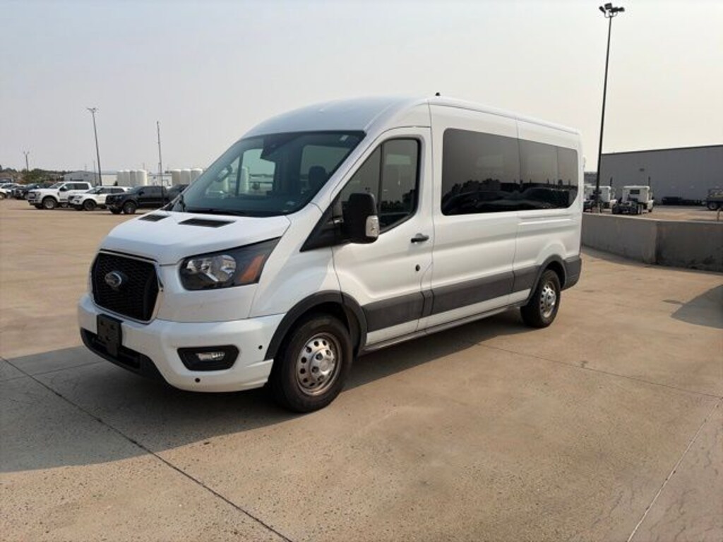 Certified 2025 Ford Transit-350 Passenger XLT Wagon Medium Roof Van