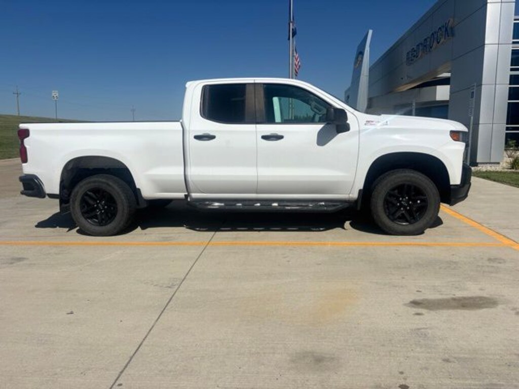 Certified 2019 Chevrolet Silverado 1500 Custom Trail Boss Truck Double Cab
