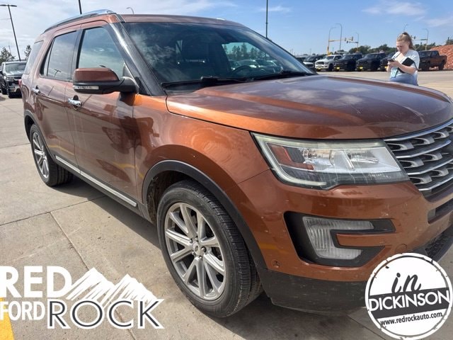 Used 2017 Ford Explorer Limited with VIN 1FM5K8F84HGB79492 for sale in Dickinson, ND