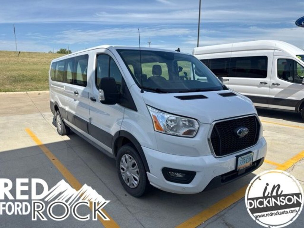 Certified 2021 Ford Transit-350 Passenger XLT Wagon Low Roof Van