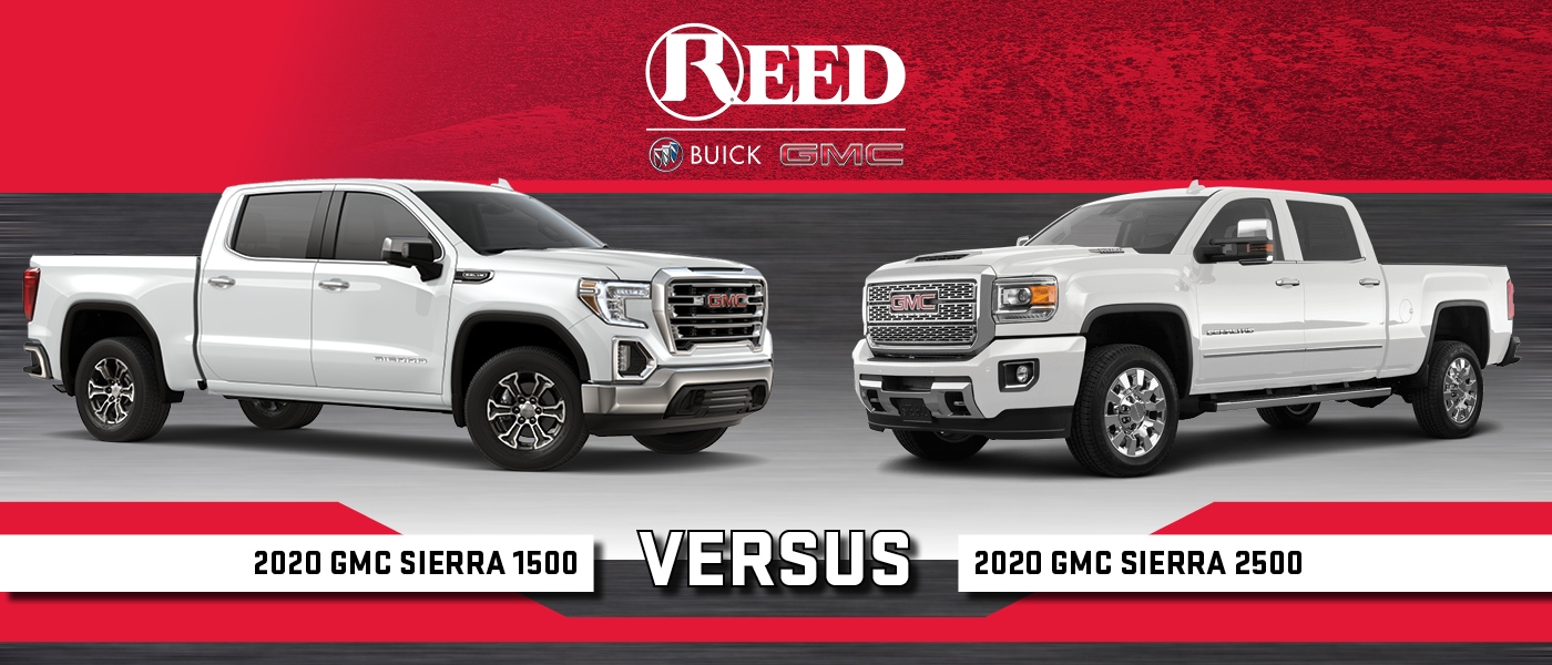 2020 GMC Sierra 1500 vs Sierra 2500 in Kansas City, MO Reed Buick GMC