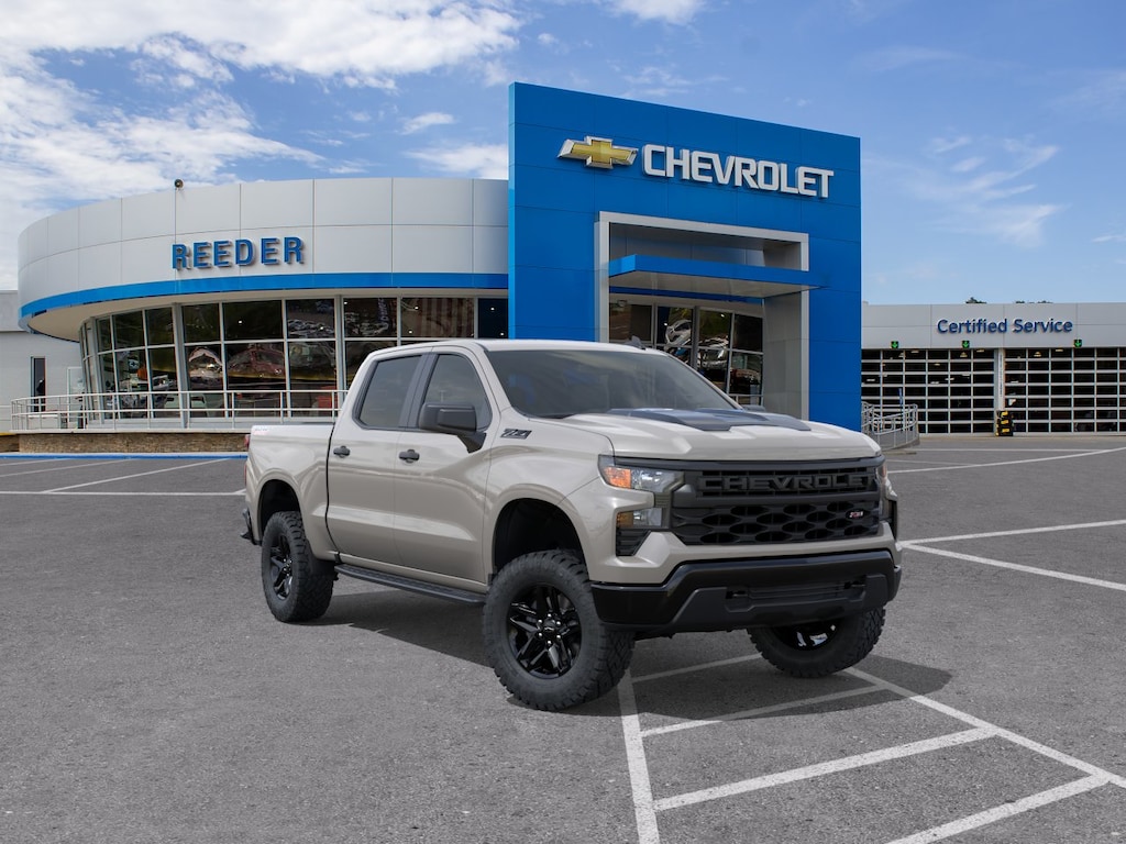 New 2026 Chevrolet Silverado 1500 Custom Trail Boss Truck