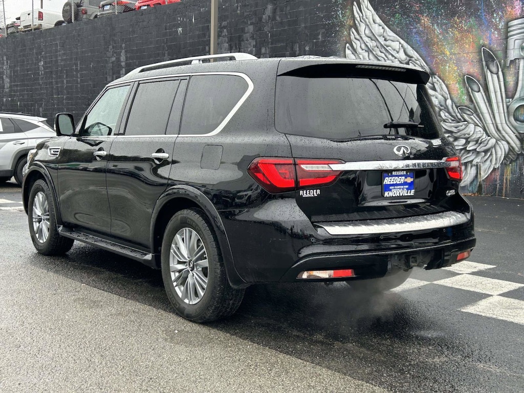Used 2021 INFINITI QX80 Luxe SUV