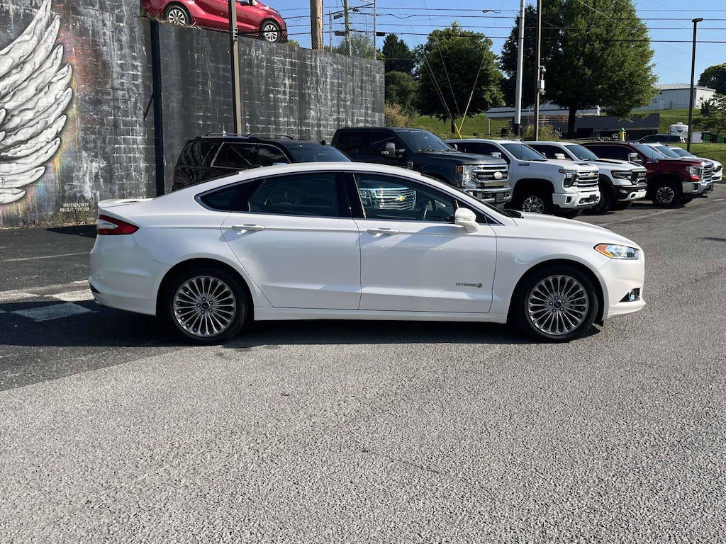 Used 2014 Ford Fusion Titanium Hybrid Sedan