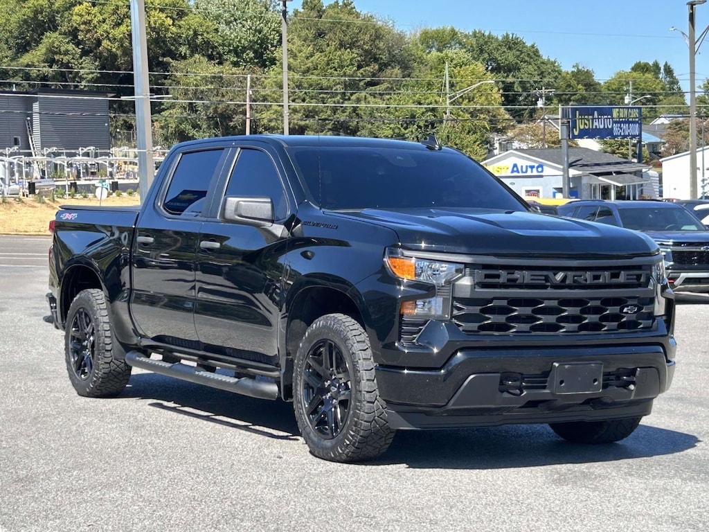 Used 2024 Chevrolet Silverado 1500 Custom Truck Crew Cab