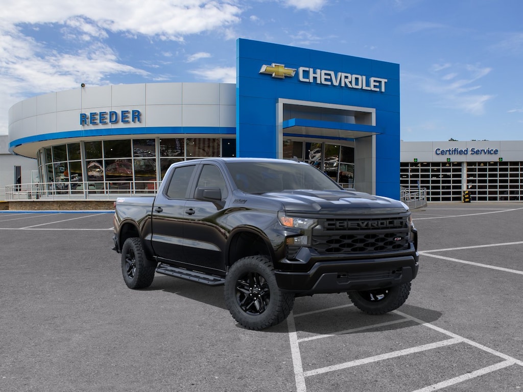 New 2026 Chevrolet Silverado 1500 Custom Trail Boss Truck