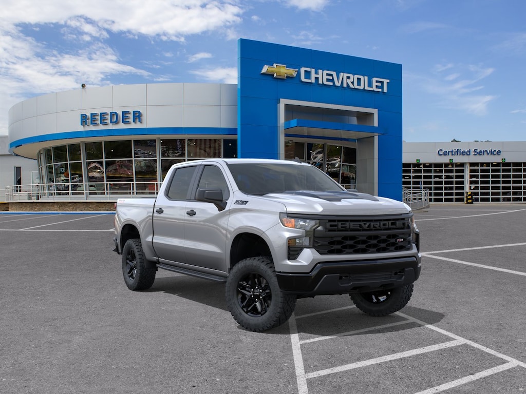 New 2026 Chevrolet Silverado 1500 Custom Trail Boss Truck
