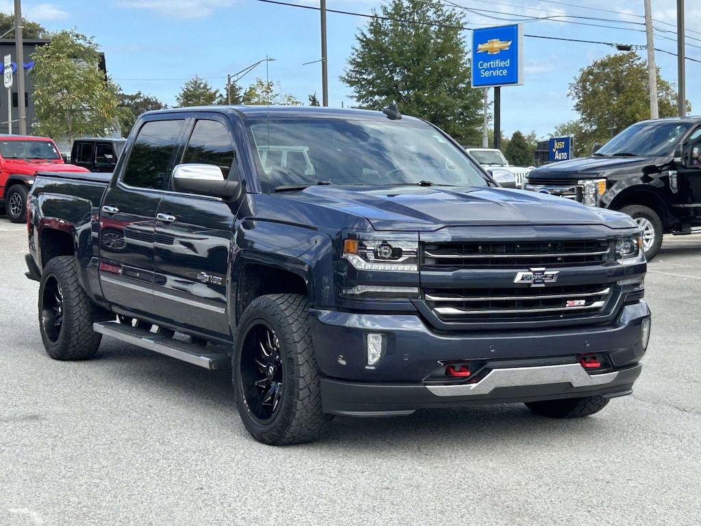 Used 2018 Chevrolet Silverado 1500 LTZ Truck Crew Cab